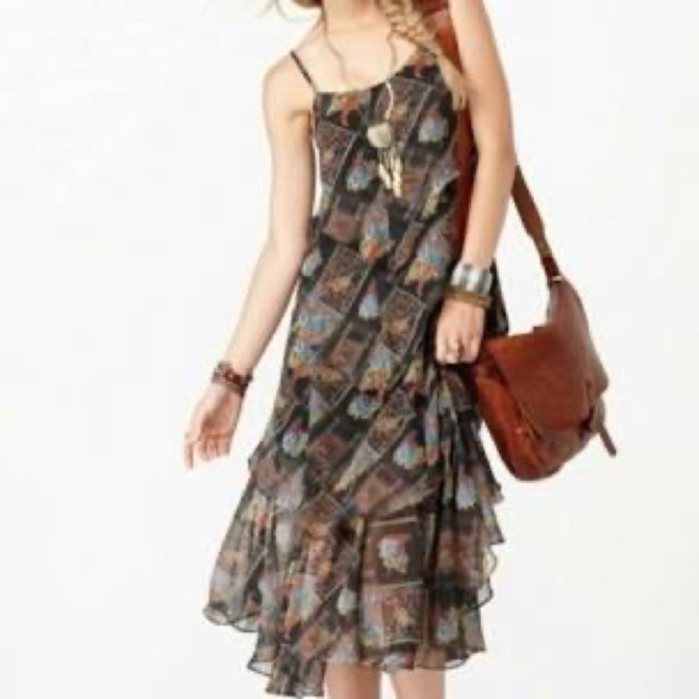 Free People Daisy Chain Plaid Dress 4